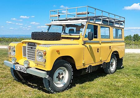 Land Rover Serie III , Mod. 109 H-Zulassung, LPG Anlage