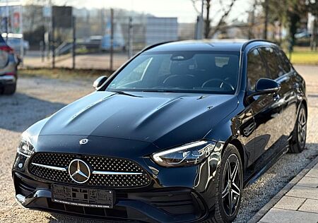 Mercedes-Benz C 220 C220d T 3x AMG Line RFK Ambiente Totwinkel Night