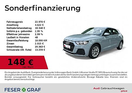 Audi A1 Sportback 25TFSI advanced S tronic SHZ/GRA/VC