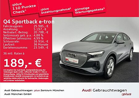 Audi Q4 e-tron Q4 Sportback e-tron 35 Navi+/Kamera