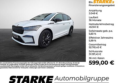 Skoda Enyaq 85 Sportline Panodach AHK Navi LED Kamera