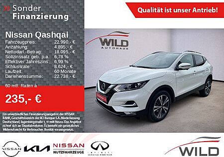 Nissan Qashqai 1.3 160PS Zama PDC, SHZ, Cam