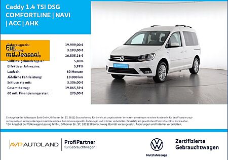 VW Caddy Volkswagen 1.4 TSI DSG COMFORTLINE | NAVI | ACC | AHK