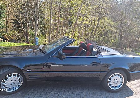 Mercedes-Benz SL 320 SL Designo rot/schwarz 4-Sitzer Xenon