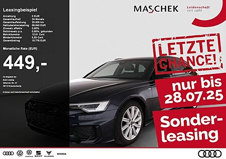 Audi A6 Avant S line 50 TDI AHK Pano Black Matrix Par