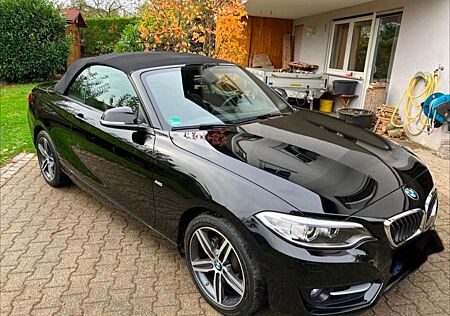 BMW 218i Cabrio Sport Line