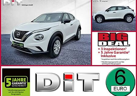 Nissan Juke 1.0 DIG-T Visia Klimaanlage, BT, DAB,