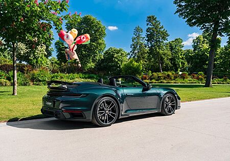 Porsche 911 Urmodell 992.1 Turbo S Cabriolet PTS Forest Green