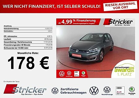 VW Golf Volkswagen e- 178,-ohne Anzahlung Wärmepumpe Navi