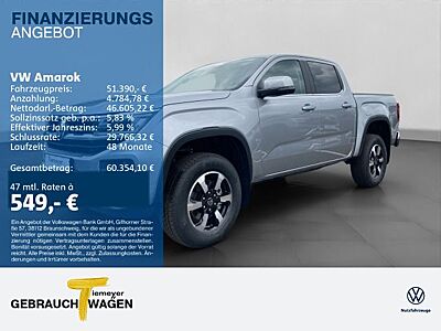 Volkswagen Amarok 3.0 TDI 4M LIFE DOKA LM18 MATRIX AHK KAME