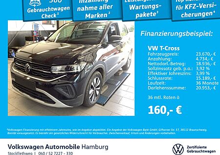 VW T-Cross Volkswagen 1.0 TSI Goal Navi AppleCarPlay Sitzhzg