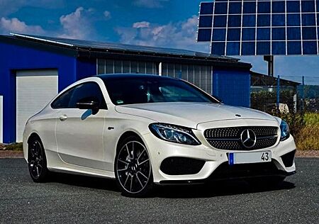 Mercedes-Benz C 43 AMG Coupé Diamantweiß Pano