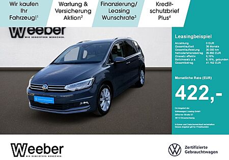 VW Touran Volkswagen Highline AHK 7 Sitze Navi LED Digital Coc