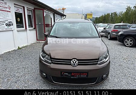 VW Touran Volkswagen 2.0 Highline 7 Sitze Navi Panorama 1 Hand