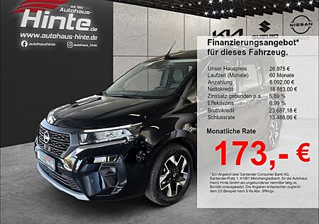 Nissan Townstar KOMBI L1 DIG-T 130 TEKNA DESIGN-P. NAVI