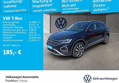 VW T-Roc Volkswagen 1.5 TSI DSG Style Navi Sprachbedienung Spu