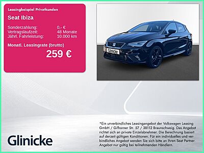 Seat Ibiza 1.0 TSI FR Black Edition EPH Winter Paket