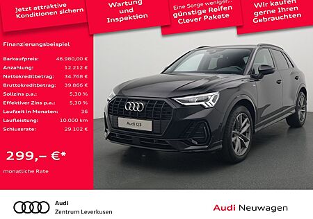 Audi Q3 TFSI S tronic S line AHK LED PANO ACC NAVI