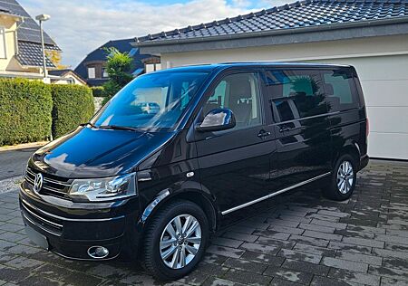 VW T5 Multivan Volkswagen Highline Teilleder 7 Sitze Navi VOLL