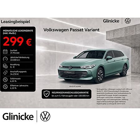 VW Passat Variant leasen
