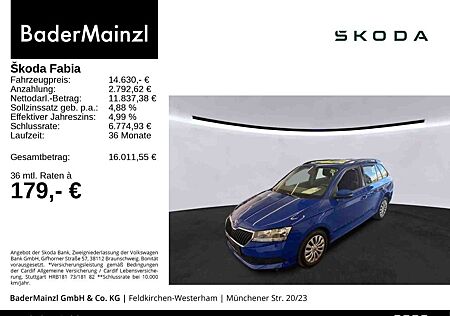 Skoda Fabia Combi 1.0 TSI Ambition AHK Carplay SHZ PDC