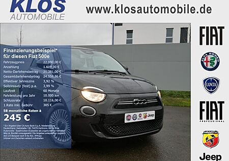 Fiat 500E ICON 42kWh PARK KOMFORTPAK NAVI ALU KLIMAAU