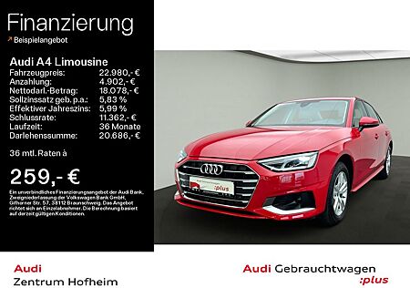 Audi A4 Limousine 35 TFSI Advanced*LED*Navi+*Teillede