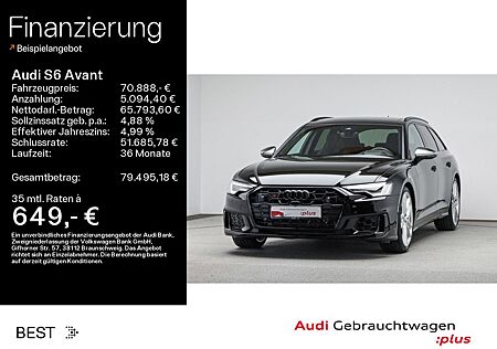 Audi S6 Avant Optik Black*Pano*AHK*B&O*HUD*