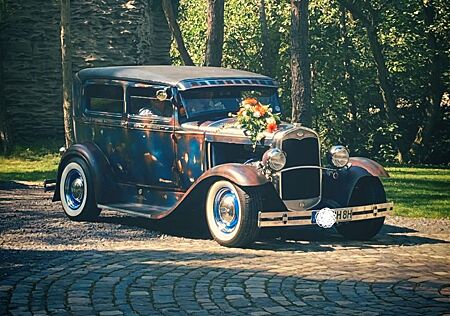 Ford Model A Tudor Hot Rod Steel Body Airbrush