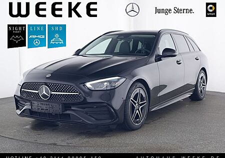 Mercedes-Benz C 180 T AMG ADVANCEDPLUS+NIGHT+PANO-SD+MEMORY+TW