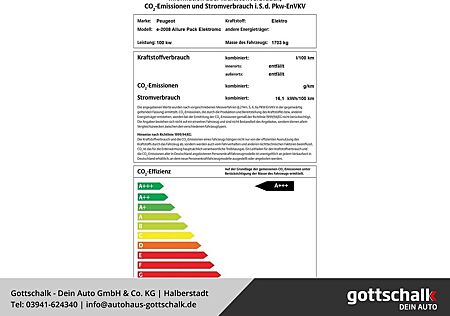Peugeot 2008 e- Allure Pack Navi LED Scheinwerferreg. Ap