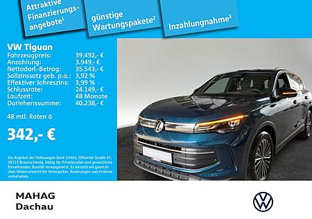 VW Tiguan Volkswagen 1.5 eTSI GOAL NEWMODEL Navi LED AHK AreaV