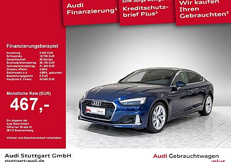 Audi A5 Sportback advanced 40 TDI S line AHK Matrix