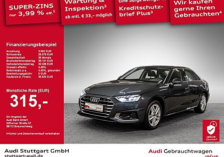 Audi A4 Limousine advanced 35 TDI S tronic SHZ Navi