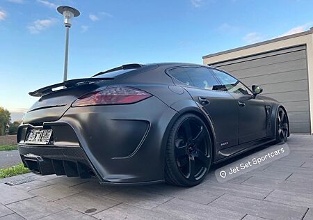 Porsche Panamera Turbo MANSORY 1 of 1 Mattschwarz Tausch