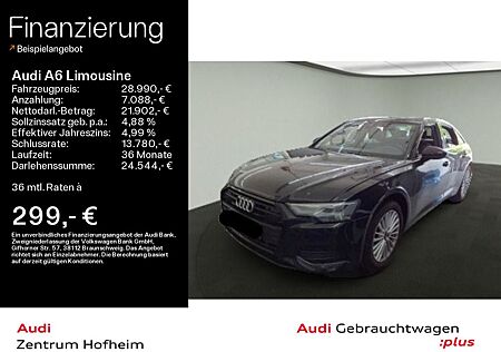 Audi A6 Limousine Design 45 TFSI qua S tro*LED*Navi+*