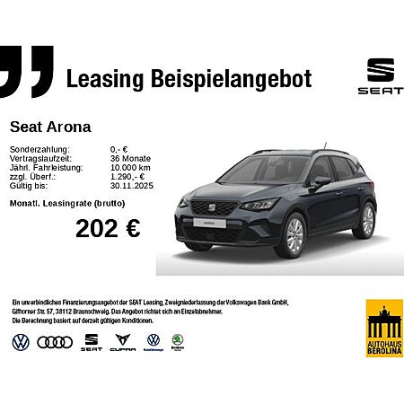 Seat Arona leasen