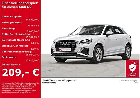 Audi Q2 30 TFSI S-LINE STANDHZG KAMERA LED SHZ GARANT