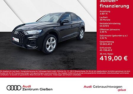 Audi Q5 Sportback 45 TFSI quattro S line Black AHK MA