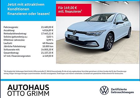 VW Golf Volkswagen VIII 1.0 TSI Move LED beh. Lenkrad ACC