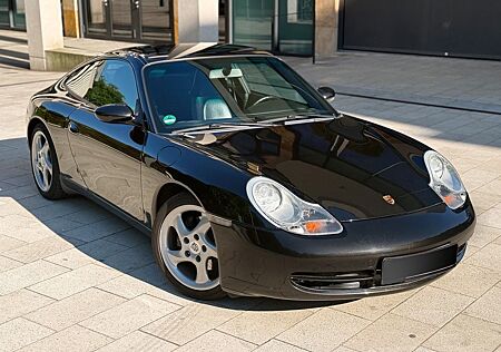 Porsche 996 Turbo Alufelgen Schwarz Handschalter
