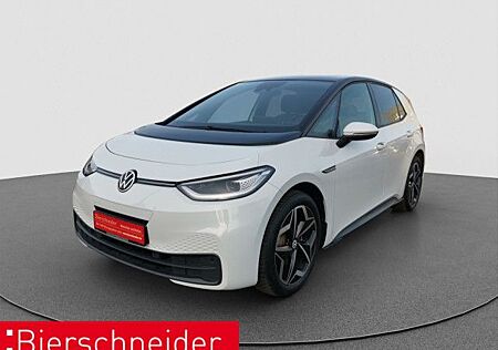 VW ID.3 Volkswagen Pure Perf PANO MATRIX CHZ CAM
