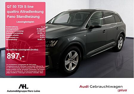 Audi Q7 50 TDI S line quattro Allradlenkung Pano Stan
