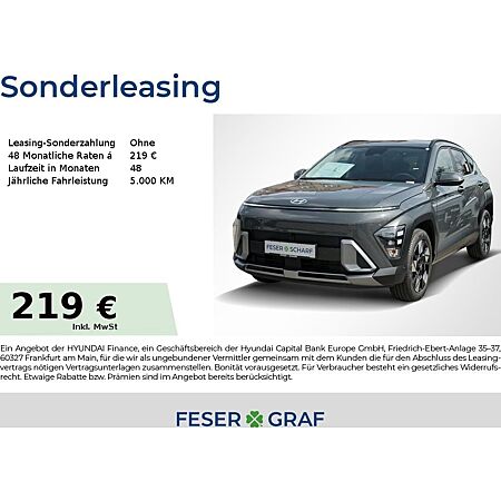 Hyundai Kona leasen