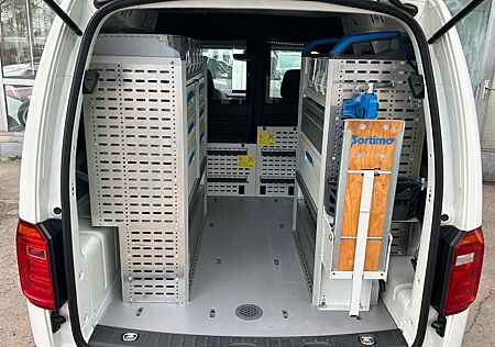VW Caddy Volkswagen Sortimo Regale DSG PDC Standheizung AHK