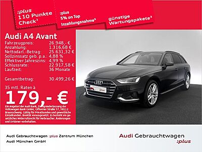Audi A4 Avant 40 TFSI S tronic Advanced Navi/LED