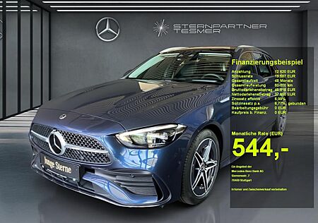 Mercedes-Benz C 300 d T +AMG+MBUX+PANO+KAMERA+AHK+360°+SHZ+AUT