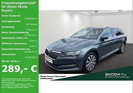 Skoda Superb Combi Style AHK Rückfahrkamera nfotainmen
