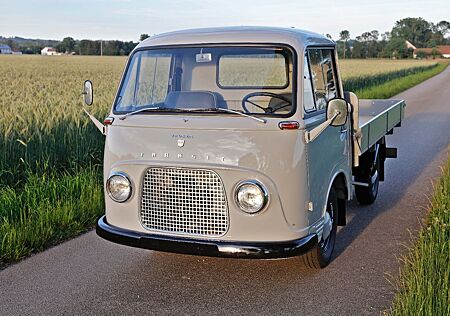 Ford Transit Taunus FK1250 Holzpritsche Werbeträger