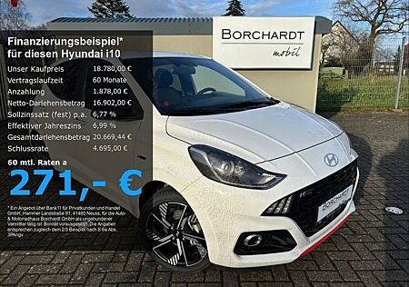Hyundai i10 FL MJ25 1.0 Benzin Turbo MT N-Line, Atlas Wh